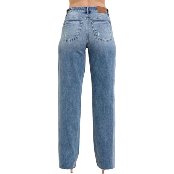 Baggy Jeans Cotton Spandex Loose Fit V-Front Style 33 Inseam - Picture 8 of 8